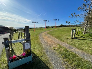 Campsite in Little Haven